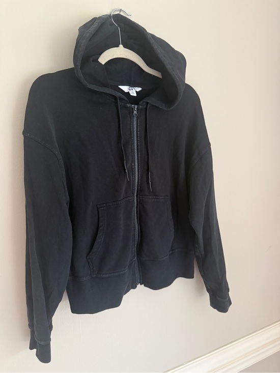 JoyLab Tops - NWOT Joylab Black Zip-Up Hooded Sweatshirt, size XS